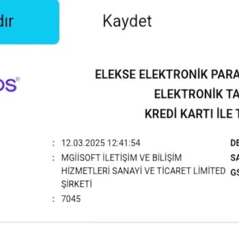 Elekse Ödeme Kuruluşu Bimcell Paketim Yüklenmedi, Para Çekildi