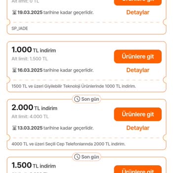 Kupon Kısıtlaması Mağduriyeti