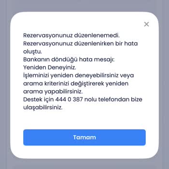 Rezervasyon Ödemesi Sorunu: Banka Ve ETS Arasında Kalan Müşteri