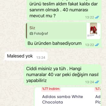 Dar Ayakkabı Ve Yetersiz Müşteri Hizmeti