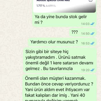 Dar Ayakkabı Ve Yetersiz Müşteri Hizmeti