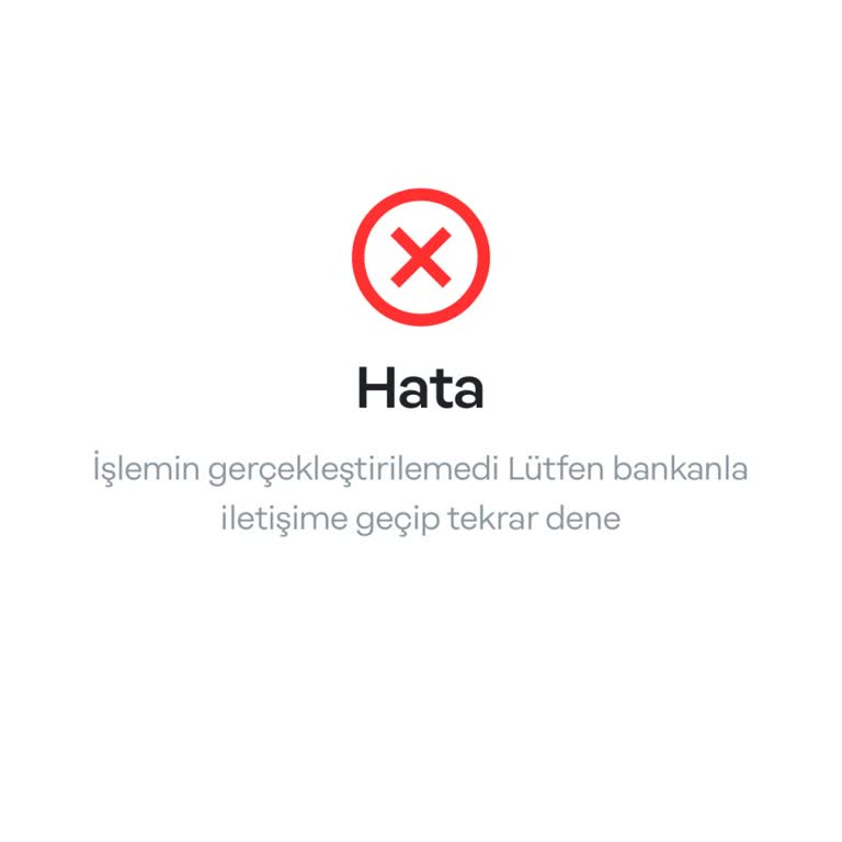 Halkbank Paraf Genç Kartımla İşlem Yapamıyorum