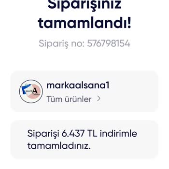 Yanlış Sipariş İptal Talebi