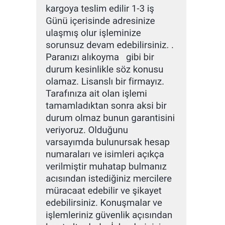 Yanıltıcı Kargo Ücreti Ve Kimlik Bilgisi Güvenliği