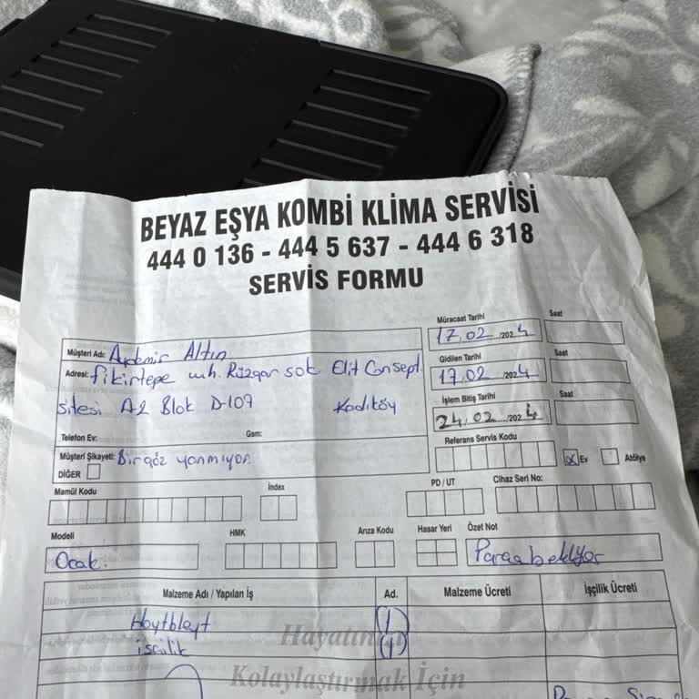 Garanti Süresinde Yanlış Tercih Ve Kötü Müşteri Hizmeti