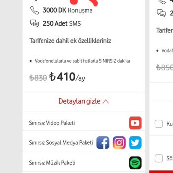 Vodafone Tarife Değişikliği Hatası: Uygulama Üzerinden Geçiş Yapılamıyor
