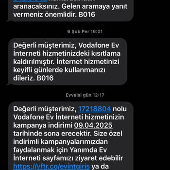 Altyapı Sorunu Nedeniyle İptal Edilemeyen İnternet Hizmeti