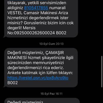 Vestel Çamaşır Makinesi Çilesi: Gürültü Ve İlgisizlik
