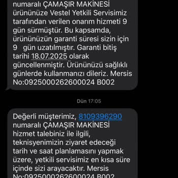 Vestel Çamaşır Makinesi Çilesi: Gürültü Ve İlgisizlik