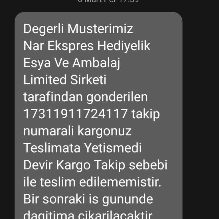 Eskişehir Dorlion Şubesi'nde Bekleyen Kargo Krizi