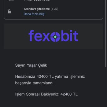 Fexobit Hesabımda Para İadesi Sorunu
