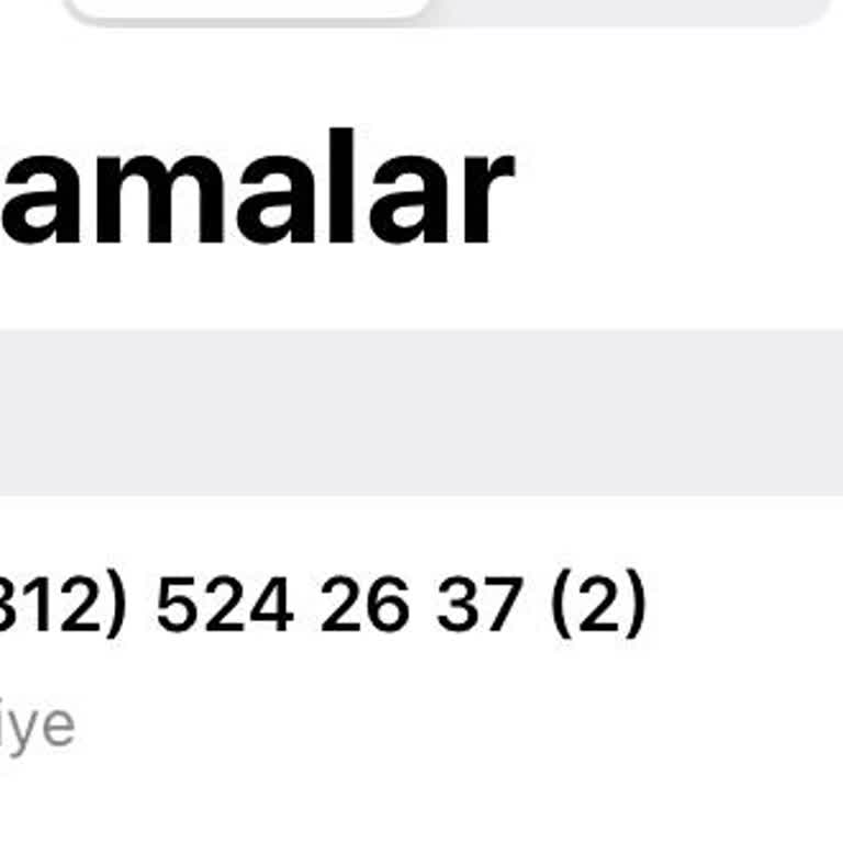 03125242637 Şüpheli Anket Aramalarıyla Karşılaştım