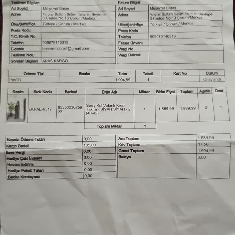 İade Politikası Hakkında Bilgi Eksikliği