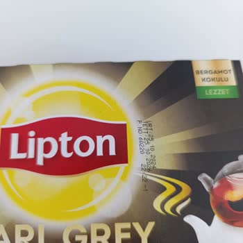 Lipton Earl Grey Paketlerinde Eksiklik Sorunu