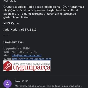 Yedek Parça Sitesinde Kargo Ücreti Şoku