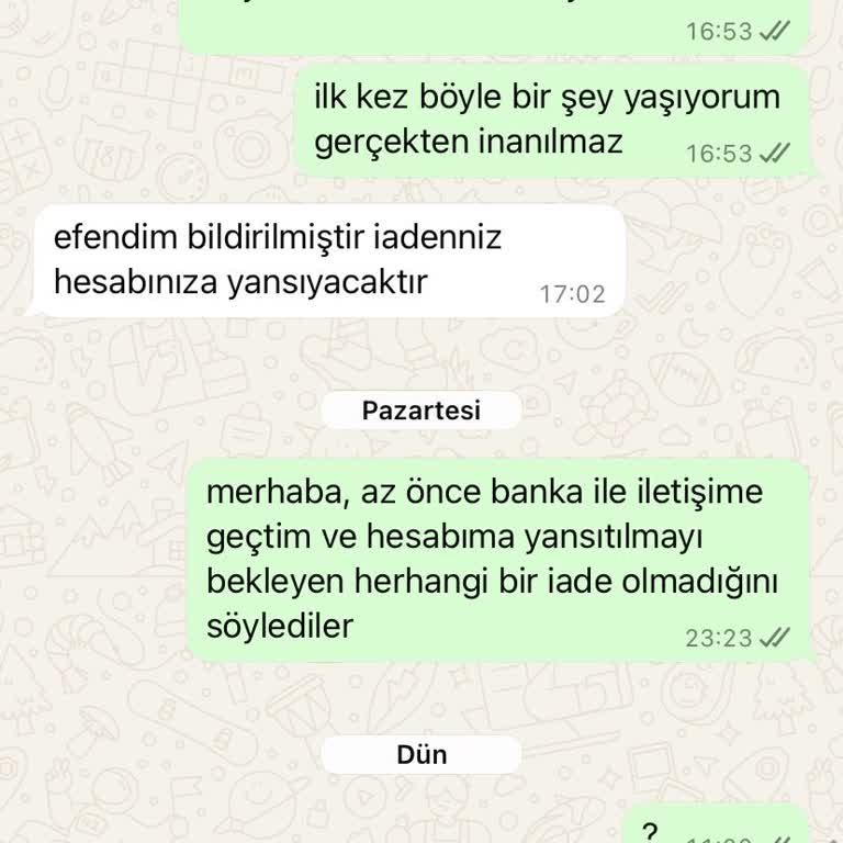 Sipariş İadesinde Yaşanan Sorun Ve Mağduriyet