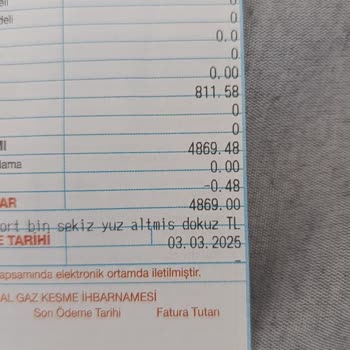 Gazdaş Fatura Karmaşası Ve Müşteri Hizmetleri Çıkmazı