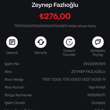 Yanlış Hesaba Yapılan Para Transferi Mağduriyeti