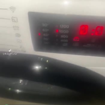Hoover Çamaşır Makinesi Ses Sorunu Ve Servis Sorunu!