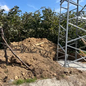 Fındık Bahçeme İzinsiz Elektrik Direği Dikildi