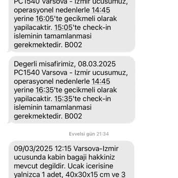 Pegasus Uçuşunda Yaşanan Kaos Ve Mağduriyet