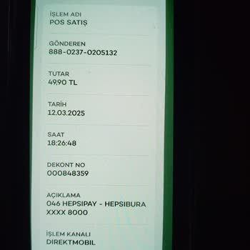 Hepsiburada'dan Hesaplardan Habersiz Para Çekimi