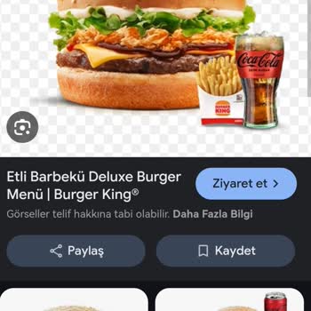 Burger King Siparişinde Hayal Kırıklığı