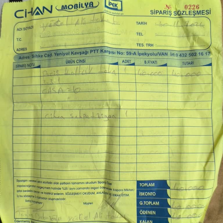 Koltukların Kalitesizliği Ve İlgisiz Servis Sorunu