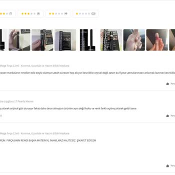Trendyol'dan Aldığım Sahte Maskara Mağduriyeti