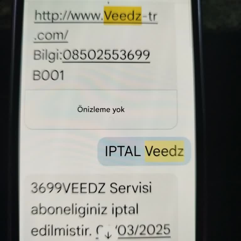 Veedz-TR Aboneliğiyle Beklenmedik 200 TL Şoku