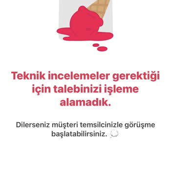 Teslim Edilmeyen Sipariş Ve Ulaşılamayan Destek