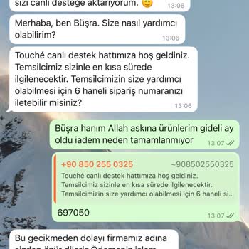 Para İadesi Sorunu Ve Müşteri Hizmetleri Şikayeti