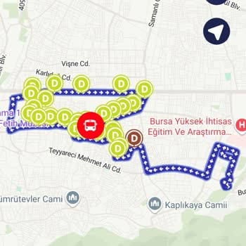 Bursakart Uygulamasındaki Rota Karmaşası Ve NFC Eksikliği