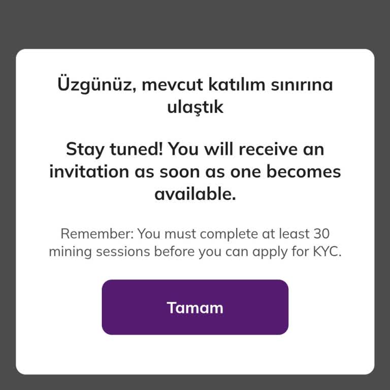 Pi Network Kyc Doğrulama Sorunu ve Kota Sıkıntısı