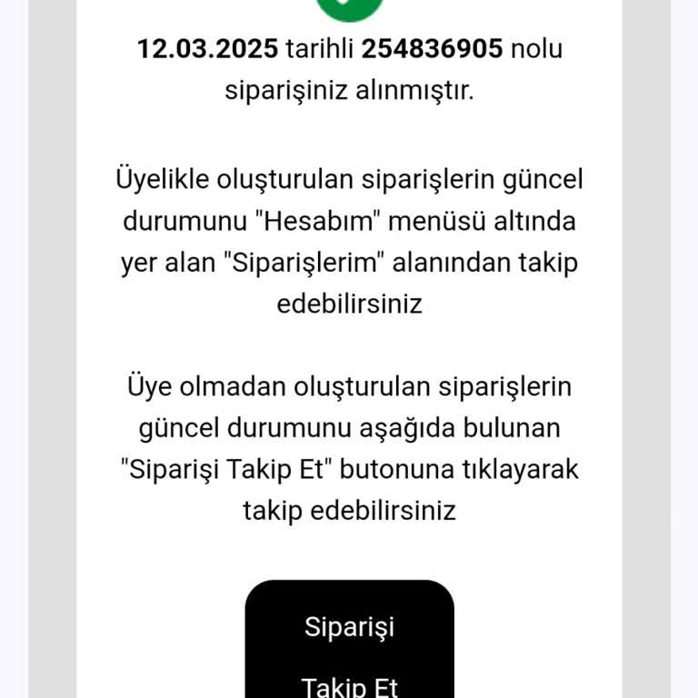 Sipariş İptali Ve ParaPuan Kaybı Mağduriyeti