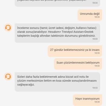 Trendyol'da İade Sürecinde 27 Günlük Çile