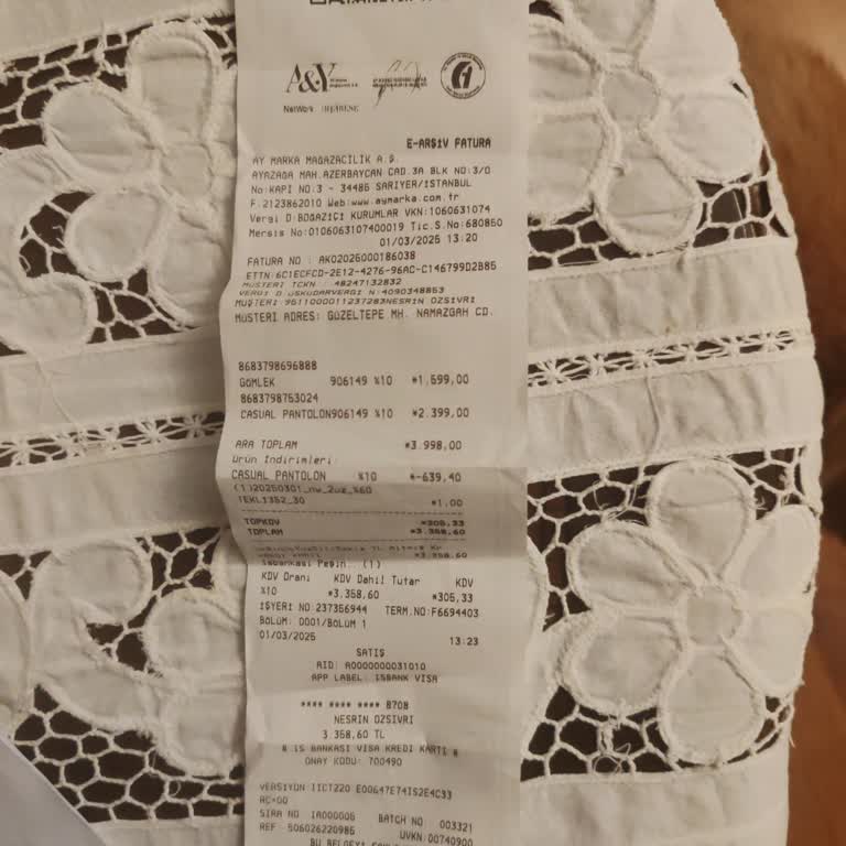 Marmara Forum'dan Sipariş Sonrası İletişim Sorunu