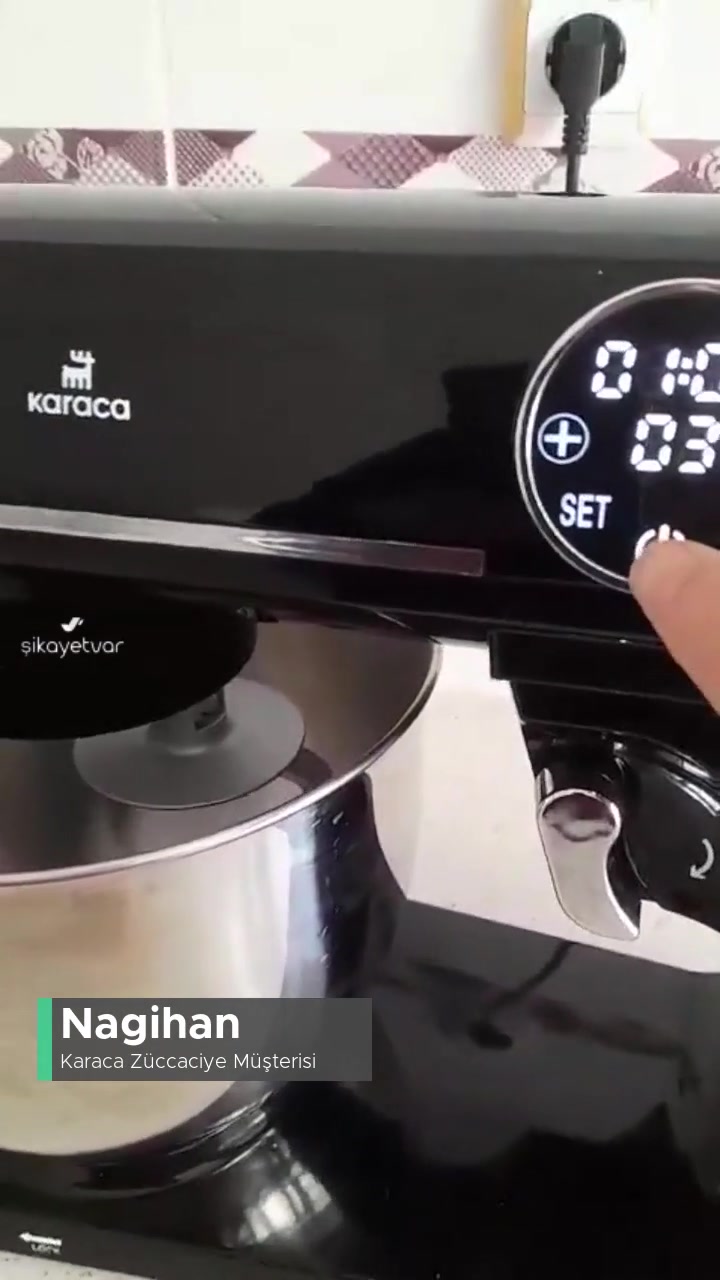 Karaca Hamur Yoğurma Makinesi Arızası! videonun kapak resmi
