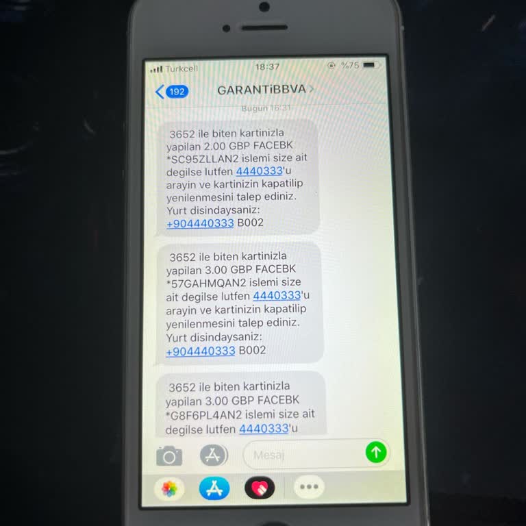 Banka Kartımdan Yetkisiz İşlem Şoku