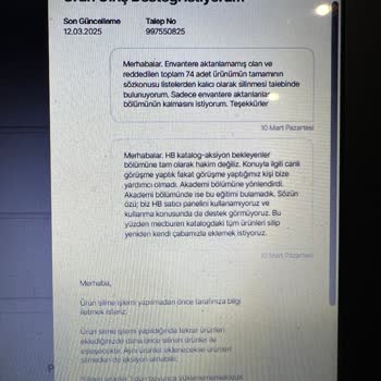 Hepsiburada Destek Hizmetleri: Çözüm Yerine Sorun!