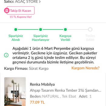 Kayıp Kargo: Sürat Kargo'nun Bilgi Vermemesi