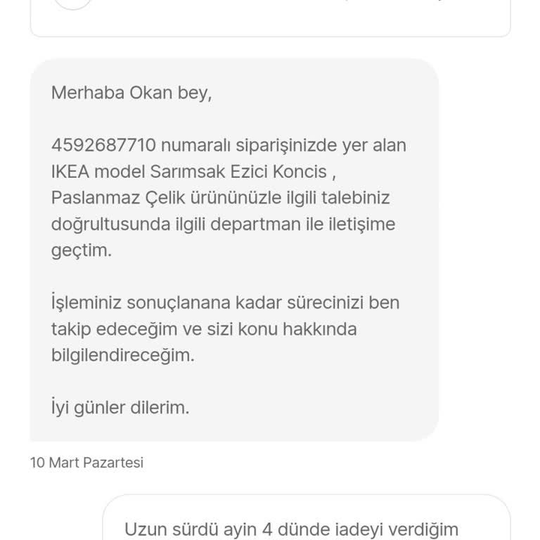 Hepsiburada'da İade Sorunu Ve Müşteri Hizmetleri Eksikliği