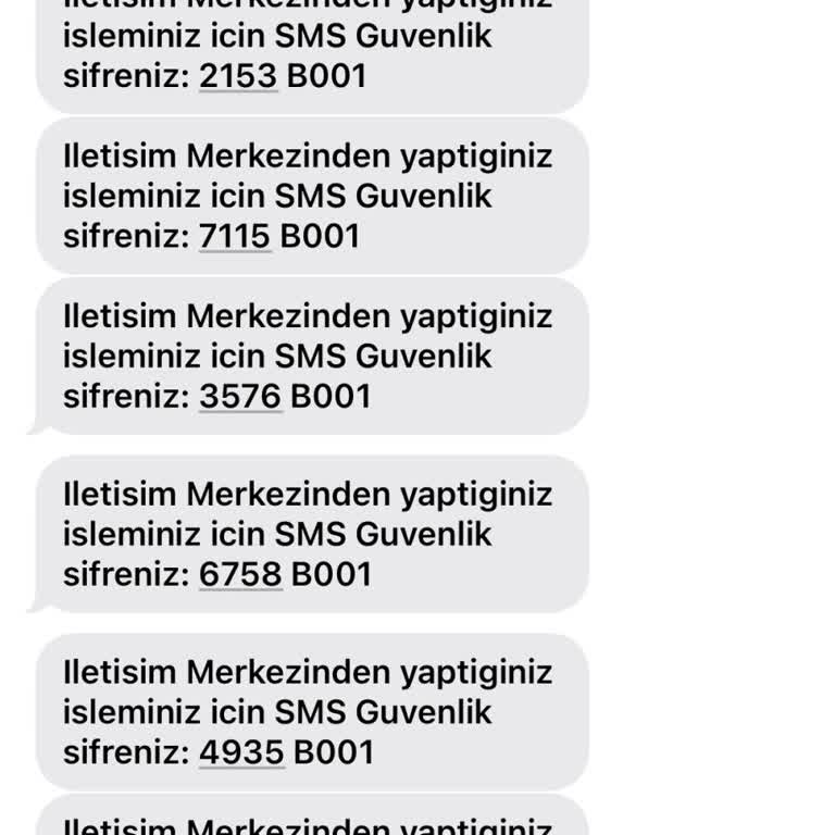 Yetkisiz SMS'lerle Rahatsız Ediliyorum!