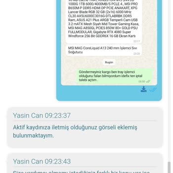 İdefix'te İptal Talebi Sorunu