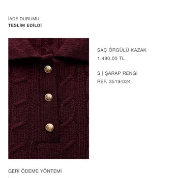 İade İşlemlerinde Eksik Ücret İadesi Ve İletişim Sorunları