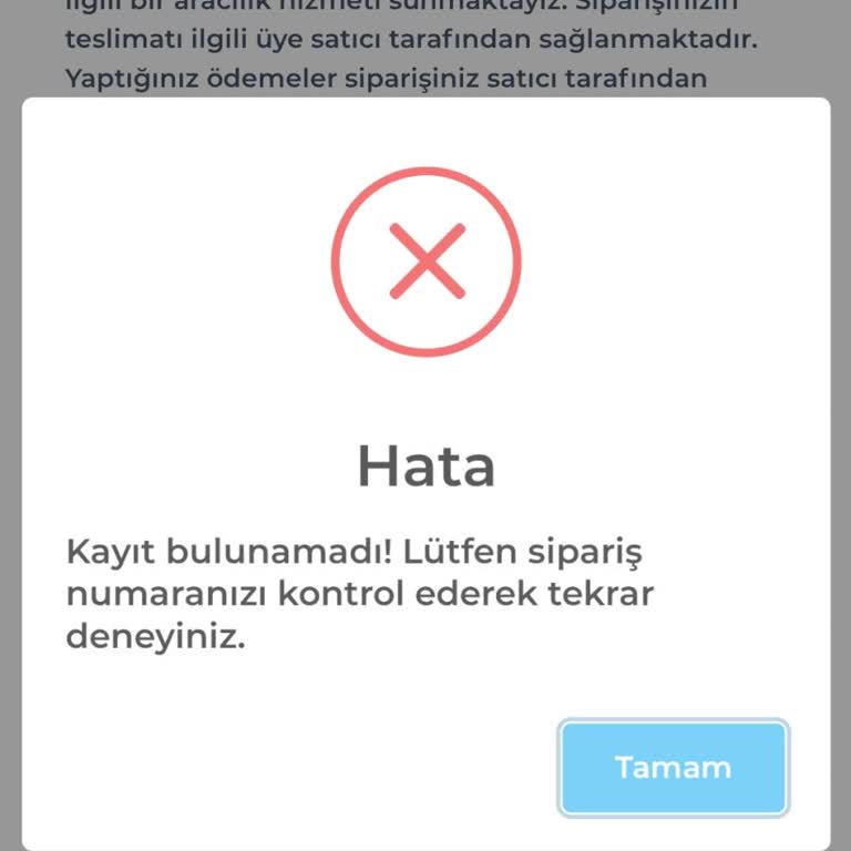 Kargolanmayan Sipariş Ve Yanıtsız Talepler