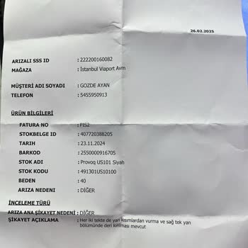 Kusurlu Bot Ve Yetersiz Müşteri Hizmetleri Deneyimi