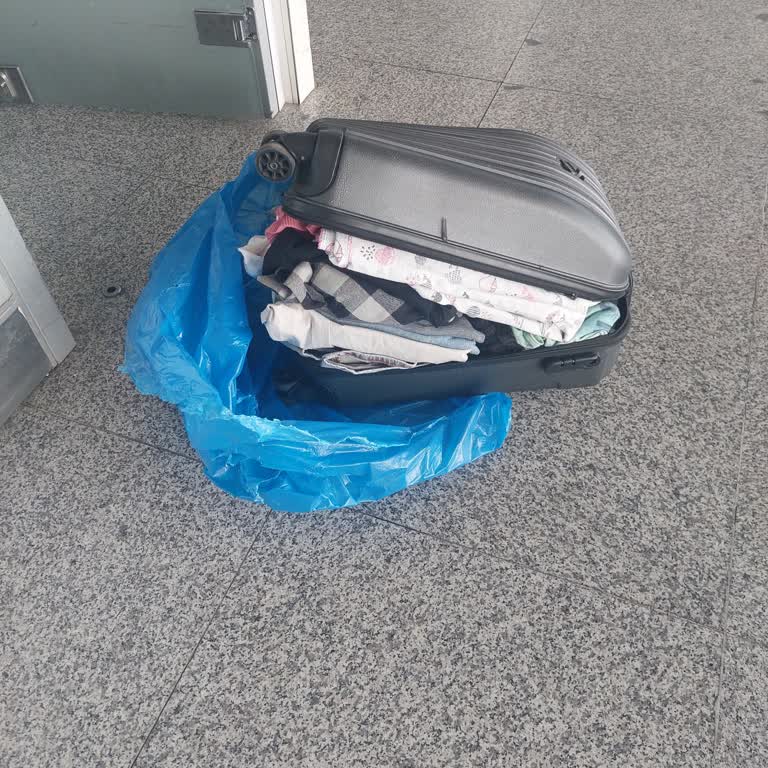 Kaybolan Valiz, Hasarlı Teslimat