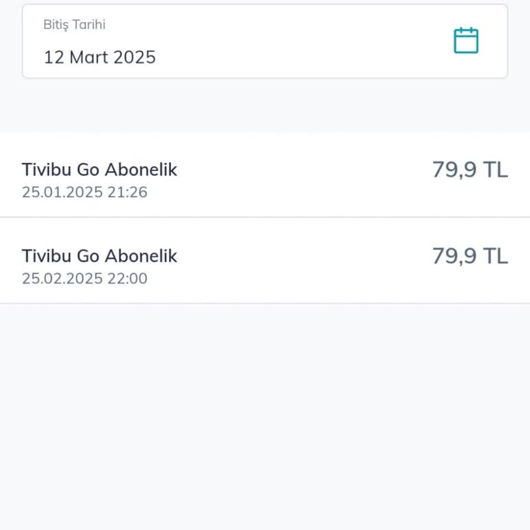 Tivibu Go Abonelik İptali Ve Hatalı Ücretlendirme Sorunu