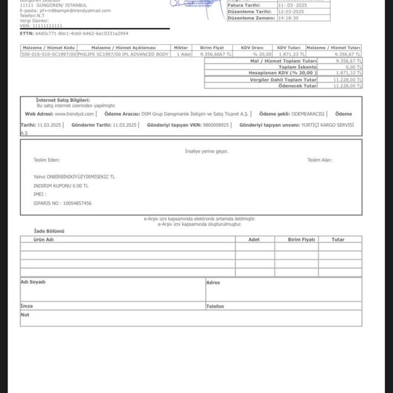 Philips Lumea Yüz Başlığı Algılama Sorunu